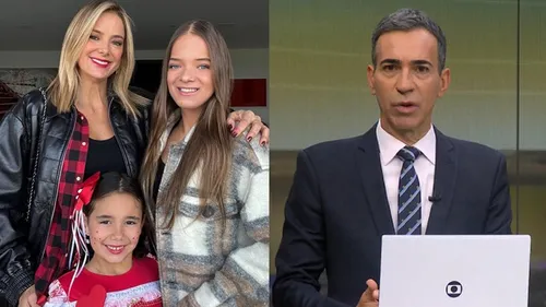 O apresentador César Tralli é o novo titular do Jornal Nacional