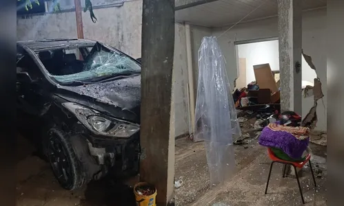 Homem joga carro contra casa após esposa recusar relação sexual no PR