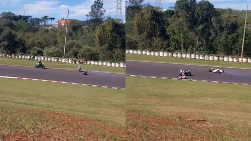 O incidente aconteceu neste domingo (31)