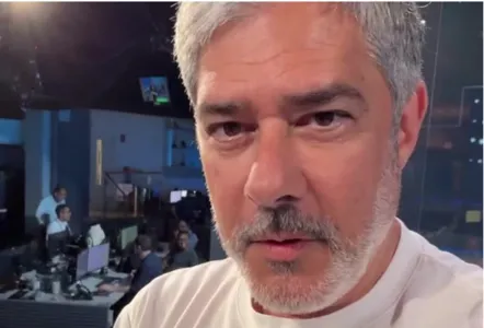 O jornalista relembrou o momento de pânico.