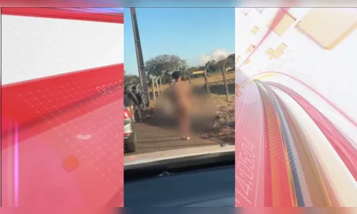 Jovem é flagrado andando nu pelas ruas de Londrina