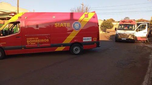 O motociclista foi encaminhado ao Hospital da Providência para atendimento médico.