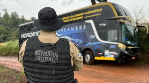 Ônibus foi localizado na zona rural de Cianorte