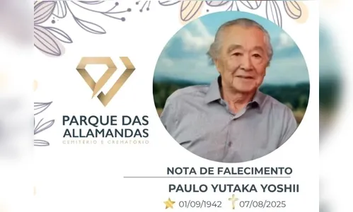 Beto Preto lamenta a morte do dentista apucaranense Paulo Yoshii