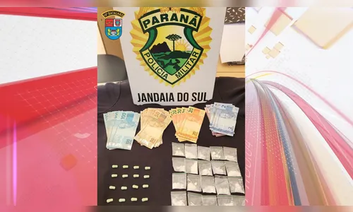 Motorista de app é preso com maconha, ecstasy e cocaína em Jandaia