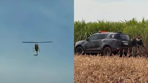 Quatro homens invadiram a fazenda, renderam a família e roubaram pertences pessoais e armas de fogo
