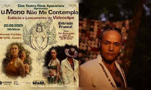 Artista lança videoclipe de música no Cine Teatro Fênix nesta quarta