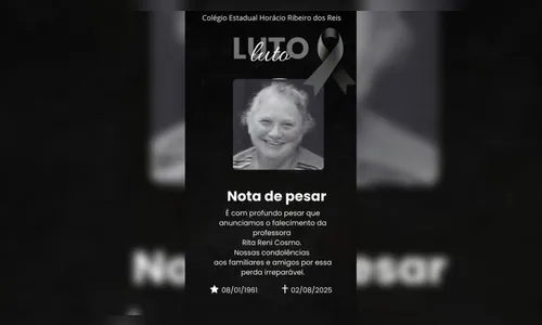 Colégio lamenta morte da professora Rita Reni Cosmo aos 64 anos