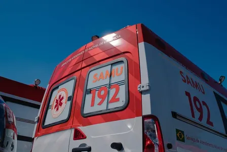 Samu socorreu vítima e encaminhou para o Hospital da Providência