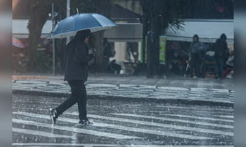 Final de semana será de chuva e ventos fortes em parte do Paraná