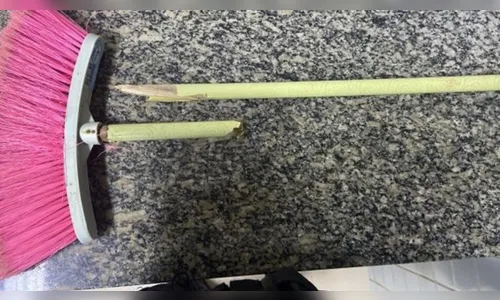 Morador é agredido pelo irmão com cabo de vassoura ao cobrar dinheiro