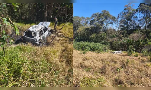 Veículo furtado é encontrado carbonizado em Apucarana