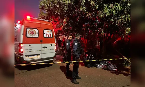 Vítima sofreu 17 golpes de faca do cunhado em Arapongas, afirma PM