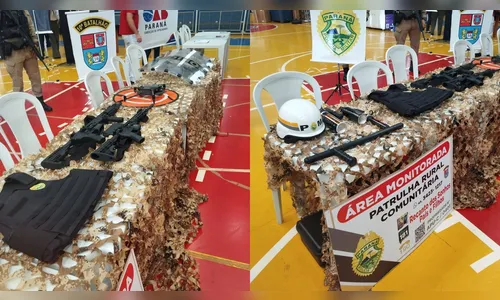 Polícia Militar participa da 1ª Feira das Profissões em Jandaia do Sul