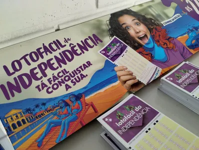 A aposta simples, na qual o jogador escolhe 15 números entre os 25 disponíveis, custa R$ 3,50