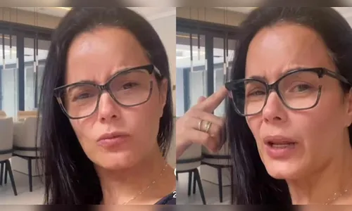 Luciele Di Camargo sofre acidente grave com faca e passa por cirurgia