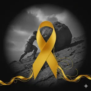 A cada manhã, a mesma montanha, a mesma pedra, o mesmo destino