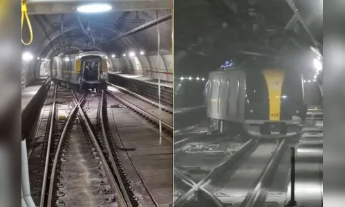Trem descarrila em metrô de SP e provoca transtornos