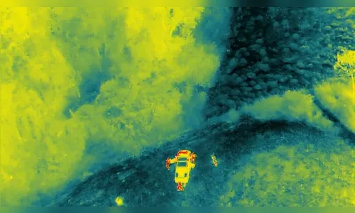 Idosa de Jardim Alegre é resgatada após ser identificada por drone