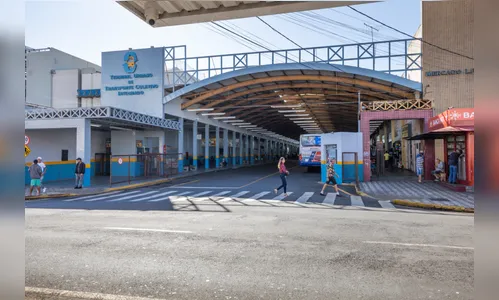 Guichê é arrombado e revirado no Terminal Urbano de Apucarana