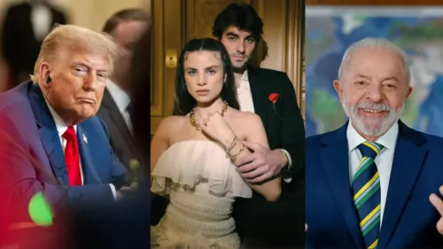 A lista despertou curiosidade em meio aos desentendimentos entre os presidentes.