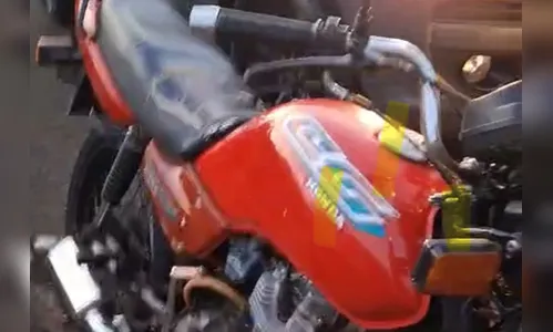 Menor é pego pela Rocam pilotando moto irregular em Apucarana