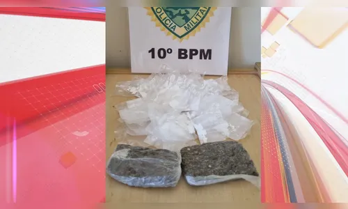 Dupla é flagrada com drogas em Jandaia do Sul; um deles é adolescente