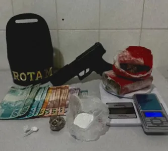 A operação começou após denúncias sobre movimentação perto do Colégio Cívico Militar