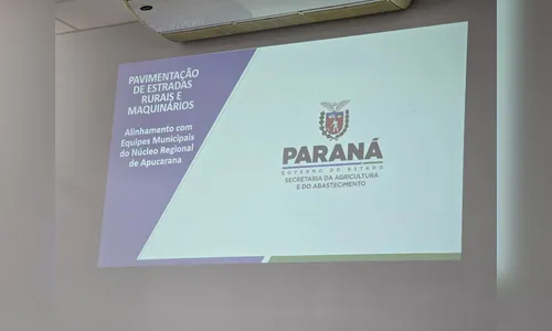 Arapongas participa de reunião sobre pavimentação de estradas rurais