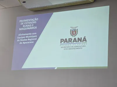 A secretária de Agricultura, Serviços Públicos e Meio Ambiente, Sandra Corrêa, representou Arapongas