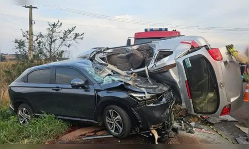 Pai e filho perdem a vida em acidente na BR-163, no Paraná