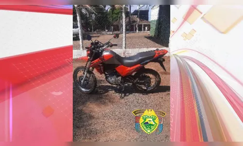 Queda de moto deixa motociclista ferido na PR-466, em Jardim Alegre
