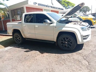 Amarok com encaminhada à delegacia