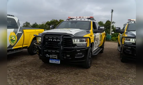 Com primeiras RAMs da história, PR reforça frota da segurança pública