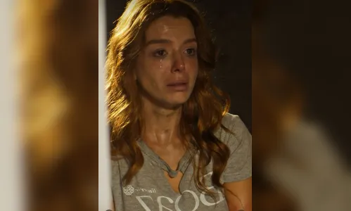 Giovanna Lancellotti comenta a gravação da cena de violência na novela