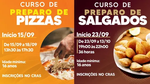 As inscrições estão sendo feitas diretamente no Cras