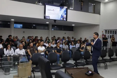 Capacitação foi ministrada por Vinícius Geronasso