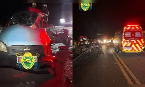 Grave acidente em trecho de obras deixa motorista de carro morto no PR
