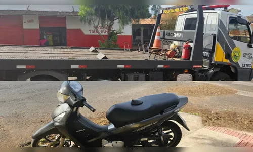 Colisão entre Audi e Biz deixa motociclista ferida em Apucarana