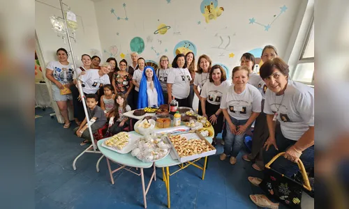 Voluntárias da Pastoral Hospitalar celebram o Dia das Crianças