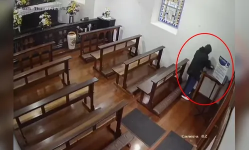 Criminoso invade igreja e furta hóstias consagradas no Paraná