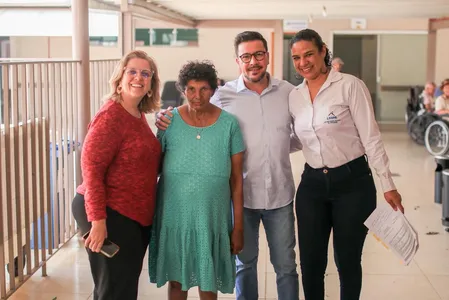 Deputado Arilson no Lar São Vicente Paulo