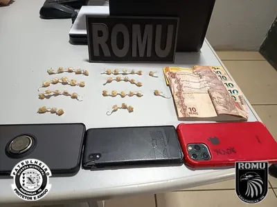 Drogas foram apreendidas pela GM de Arapongas