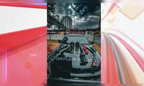 Dupla é presa com arsenal de armas e munições em operação policial