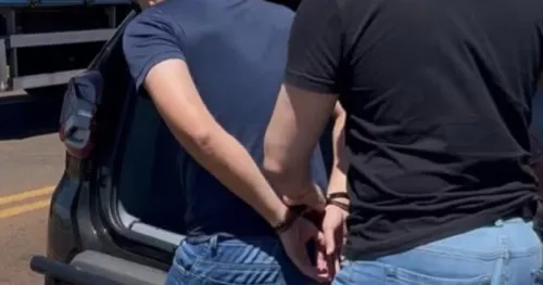 Ele foi abordado pela polícia enquanto divulgava um evento na BR-369.