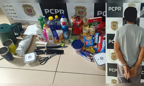 Morador é preso após furtar vizinho e vender itens online em Arapongas