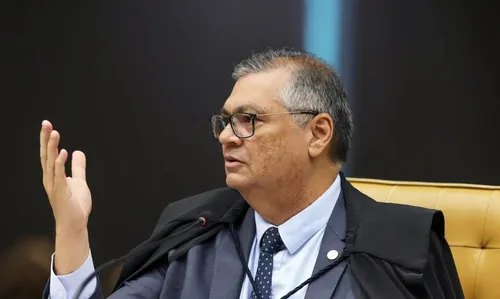 Flávio Dino durante seu voto no Supremo Tribunal Federal