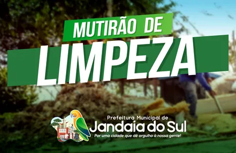 Grande mutirão de limpeza urbana começa na segunda (15)