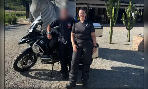Motociclista morre atingida por galho de árvore durante temporal no PR
