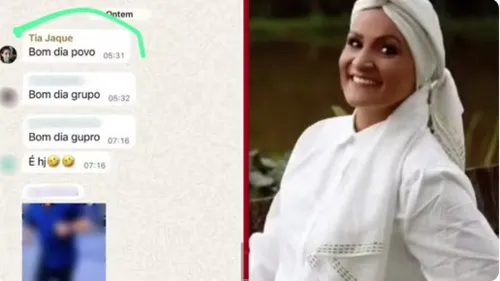 Jaqueline foi morta 11 minutos antes da mensagem.